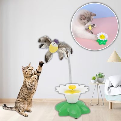 Ηλεκτρικό παιχνίδι πειραχτήρι για γάτες | BIRDIETOY