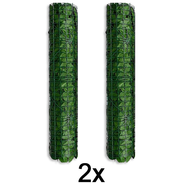 2x Πάνελ ιδιωτικότητας με τεχνητά φύλλα | LEAFPANEL