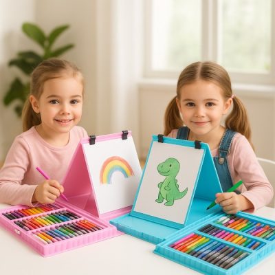 Σετ ζωγραφικής 208 τεμαχίων με αναδιπλούμενο καβαλέτο | ARTIMASTER