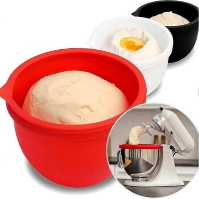 Επένδυση Μπολ Μίξερ από Σιλικόνη - KitchenAid, Στόμιο + Καπάκι | POSODINKA